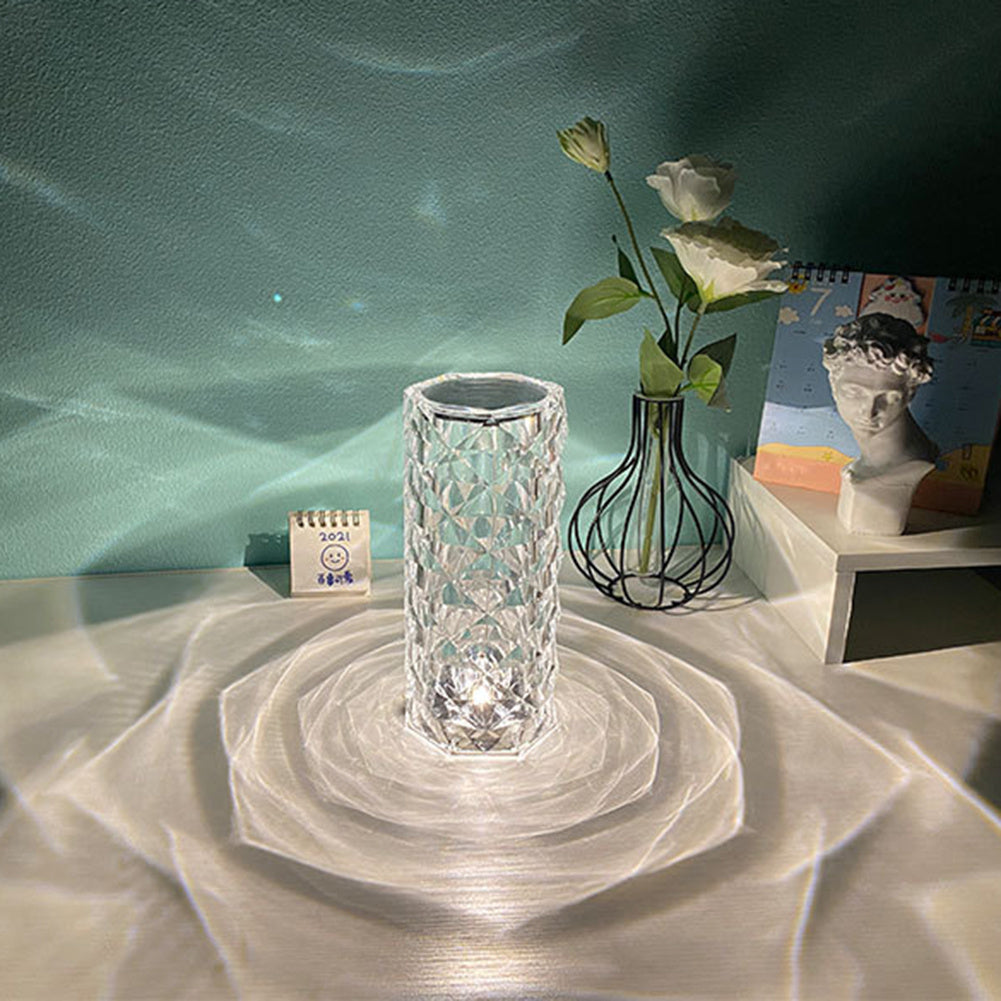 CrystalTouch RGB Diamond Crystal Lamp