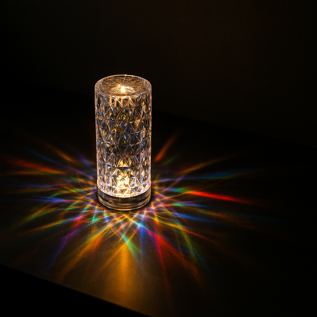 CrystalTouch RGB Diamond Crystal Lamp