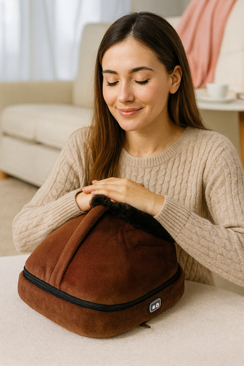 TouchAura Premium Heated Foot Massager